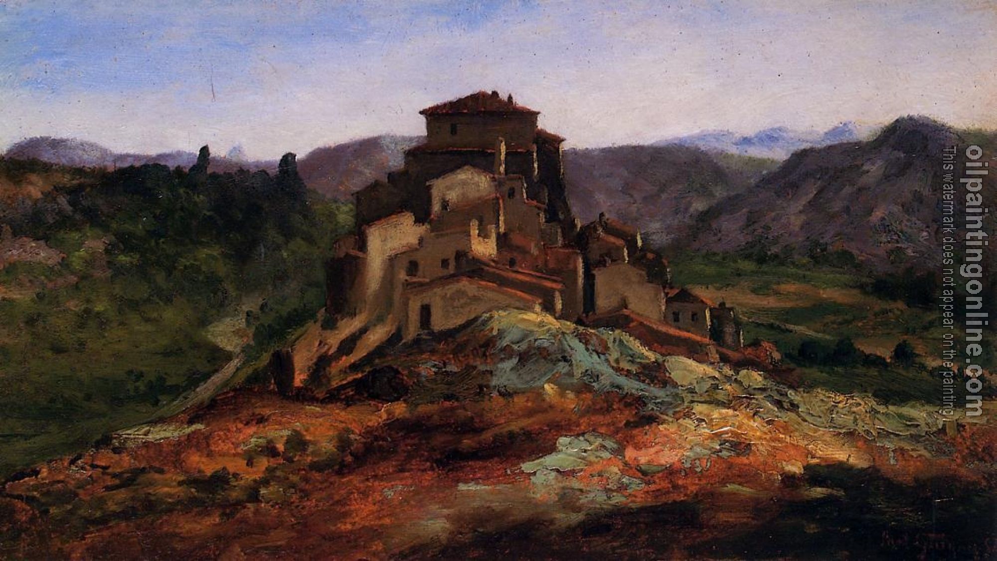 Guigou, Paul-Camille - A Village in Vaucluse
